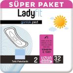 Ladyfit Uzun Ped 32 Adet Günlük Kullanım için Ultra İnce Rahatlık ve Koruma