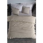 LADYNİL Çift Kişilik Natural Yatak Örtüsü Bej 210x240