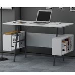 Lagomood 120x60x74 cm Beyaz İnori Ofis Masası