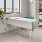 Lagomood Ella Çalışma Masası, Beyaz, 150 Cm