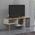 Lagomood Güne Plus Tv Sehpası, Beyaz Meşe