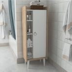 Lagomood Ruby Beyaz Meşe Çok Amaçlı Dolap