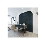 Lagomood Zenith Çalışma Masası Kitaplık Takım, Antrasit Ceviz, 120Cm