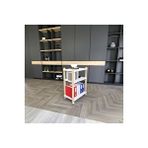 lagomood Zenith Kitaplık Beyaz Meşe
