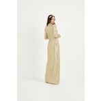 Lagos- Pul Payet Elbise-Gold