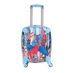 Laguna 02026 Mavi Spiderman Erkek Çocuk Valizi