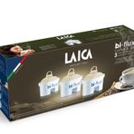 LAICA Akıllı Filtreli Su Arıtmalı Çay - Kahve Filtre Sürahisi İçin Bi-Flux 3'lü Yedek Filtresi