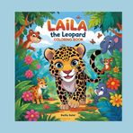 Laila the leopard: Coloring book