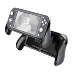 Laimax Nintendo Switch Lite için Kavrama Kılıfı, El Tutamakları Ergonomik Koruyucu Kılıf, Nintendo Switch Lite ile Uyumlu Aksesuarlar (Siyah)
