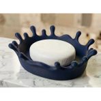 Lajivert Splash Tasarım Dekoratif Sabunluk - Modern Banyo Ve Mutfak İçin Su Sıçraması Efektli Estetik Sabun Tutucu