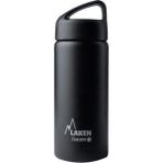 Laken Çelik Klasik Termos Şişe Siyah Unisex Siyah Matara