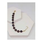 Lal Garnet Granat Taşı Tasarım Bileklik 51544