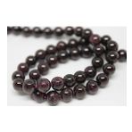 Lal (Granat) (Garnet) Taşı YARIM Dizi 7mm (18cm uzunluğundadır)