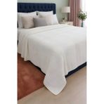 Lal Home Deco Line Wellsoft Çift Kişilik Jakarlı Battaniye Krem - 200 x 220 cm