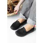 Lal Shoes & Bags Ferry Rahat Bayan Günlük Spor Ayakkabı-siyah