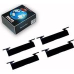 Lala Otomotiv 4Lü Mercedes Benz W204 Normal Açılır Sunroof Tavan Çıta Kapağı: 1,25 / 9,5 Cm