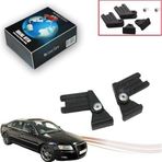 Lala Otomotiv Audi A8 2009 Arka Perde Plastik Seti + Vida (Sağ & Sol)