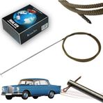 Lala Otomotiv Mecedes W110 / W112 Limuzin 1959-1967 1107800089 İçin Sunroof Teli (Tüylü; Ses Yapmaz)