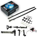 Lala Otomotiv Mercedes A W176 W169 Cla C117 Sunroof Kızağı 62,5 Cm , Braketi & Plastik Klips Seti