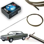Lala Otomotiv Mercedes W123 C123 Coupe / 2 Kapı 1976-1985 1237801089 İçin Sunroof Teli (Tüylü; Ses Yapmaz)