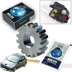 Lala Otomotiv Peugeot Sunroof Cam Tavan Motor Dişlisi 16 Diş 1,4 Cm /4,7 Mm (Çelik) & Grease Yağı