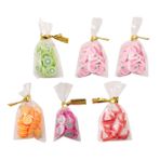 LALADEFIEE 6 Atıştırmalıklar Mini Oyuncak Yiyecekler Mini Şeker Torbaları Mikro Peyzaj Dekoru Minyatür Süsler Çocuk Oyuncak Şeker Modeli Minyatür Oyuncak Simüle Aperatifler Çanta Silgi