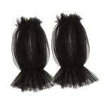 LALADEFIEE Gelin Eldivenleri Dantel Kol Manşonları Düğün Elbisesi Için Zarif Kollar Tül Gelin Için