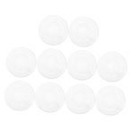 LALADEFIEE Guitar Pedal Kapağı 10 Adet Guitar Footswitch Topper Plastik Tırnağı Efekt Pedalı Için