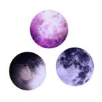 LALAFINA 3adet Gezegen Desenli Anti- Mouse Pad Seti Ofis Ve Ev Kullanımı İçin Dayanıklı Masa Aksesuarı