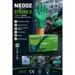 Lalan StrongX Pudrasız Nitril 6,3 gr Tek Kullanımlık Eldiven (NE002) - Yeşil