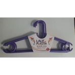 Lale Plastik Elbise Askısı Klasik 6 Lı Karışık Renkli