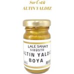 Lale Sanat Sır Üstü Altın Yaldız Boya 50 gr – Çini, Seramik, Cam ve Porselen Süsleme ve Dekorasyon İçin