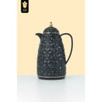 Lale Thermos Cam Hazneli Termos 9034 | 0,6 Lt | Kahve & Çay | 12 Saat Sıcak / 24 Saat Soğuk | Yerli Üretim (Iron) - Lacivert - 0,60 lt
