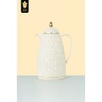 Lale Thermos Cam Hazneli Termos 9034 | 0,6 Lt | Kahve & Çay | 12 Saat Sıcak / 24 Saat Soğuk | Yerli Üretim (Sugar) - Krem - 0,60 lt