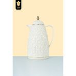 Lale Thermos Cam Hazneli Termos 9034 | 0,6 Lt | Kahve & Çay | 12 Saat Sıcak / 24 Saat Soğuk | Yerli Üretim (Swan) - Beyaz - 0,60 lt