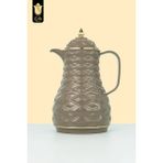 Lale Thermos Cam Hazneli Termos Elmas-1 | 0.6 Lt | Kahve & Çay | 12 Saat Sıcak / 24 Saat Soğuk | Yerli Üretim (Saturn) - Kahverengi - 0,60 lt