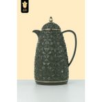 Lale Thermos cam termos 9034 AVOCADO 1 Lt Soğuk Sıcak Su Ve Çay Termosu - Yeşil