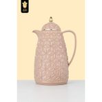 Lale Thermos cam termos 9034 CHARMY 1, Lt Soğuk Sıcak Su Ve Çay Termosu - 1 lt - Pembe