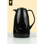 Lale Thermos Cam Termos Galaxy Rainforest 1 Lt Soğuk Sıcak Su ve Çay Termosu - Siyah