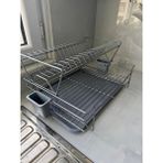 Lalezar Çift Katlı Bulaşıklık Krom