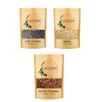 LALEZEN 500 gr Chia Tohumu + 500 gr Keten Tohumu + 500 gr Kinoa - Bitkisel form