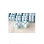 Lalezen Home Mavi Mini Bubble Mum 50 Adet Kına- Söz Nişan Hediyelik Mum