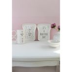 LALEZEN HOME Polka Seramik 6 parça 2 kişilik tost kahvaltı takımı