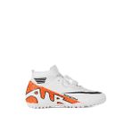 LaLiga Air 565 Erkek Çoraplı Halı Saha Ayakkabısı Beyaz - Turuncu