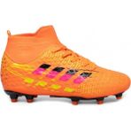 Lalıga Super Mercury Bilekli Çoraplı Krampon Futbol Ayakkabısı L-575-KR - Turuncu