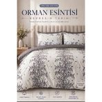 LaLiva Orman Esintis Çift Kişilik -Çarşafı Lastikli-Pamuk Nevresim Takımı-
