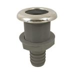 Lalizas 11/2" Krom Flanşlı Hortum Uçlu 38 mm Sintine Çıkışı