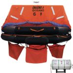LALIZAS Cansalı SOLAS OCEANO,Throw-overboard Type,16 prs,kanister (A)