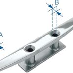 Lalizas Koç Boynuzu, Inox 316, 100mm (4')