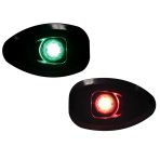 Lalizas Micro Led 12 İskele Sancak Feneri Siyah